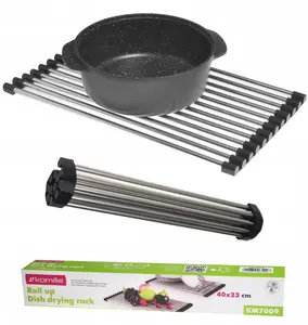 Kamille Roll-up drying rack for dishes fruit and vegetables 40x23x1 cm