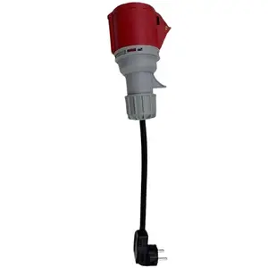HiSmart Electric Car Charger Adapter CEE Female 11kW 16A to Schuko Plug 230V 3.5kW with 0.2m Cable