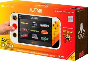 Plaion DreamGear My Arcade Gamestation Go ATARI DGUNL-7189 retro video game console with classic Atari games
