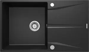 Deante ZRC G11A 1-Bowl Granite Kitchen Sink with Drainer