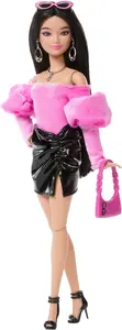 Barbie Mattel Deluxe Fashionistas modes lelle rozā blūzē JJN76
