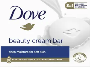 Dove Beauty Cream Bar Soap 90g Deeply Moisturizing 3-in-1
