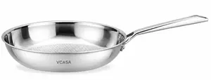 Patelnia Lumarko Stalowa 28cm VCASA VELORA Tri-Ply (VC-90153)