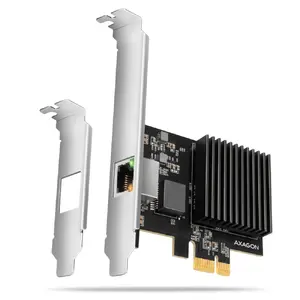 AXAGON PCEE-10GR PCIe Adapter 10 Gigabit Ethernet Realtek RTL8127 PXE