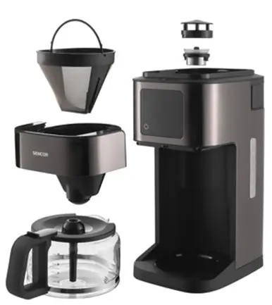 Sencor SCE7100BK Coffee Maker with Grinder Photo 3