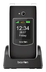 Beafon SL645pro LTE раскладной телефон камера 2.4 дюйма 4G 1550 мАч черный и белый