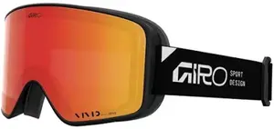 GIRO Method Winter Sport Goggles Black Men Amber Cylindrical Double Lens VIVID Ember and Infrared Lenses