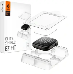 Spigen Folia hydrożelowa Elite Shield EZ Fit do Apple Watch 12 46 mm Clear [2 Pack] (SPN17682)