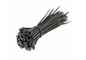 GTV HT2C706 Neilona kabeļu savilcēji 3.6x200 mm melni 100 gab