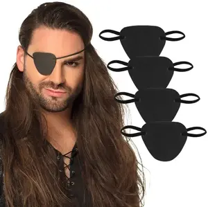 Boland Traciks Boland 74285 pirate eye patch black, 4 pcs (8712026742858)