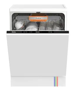 Amica DIF62D4EMiMG Fully Built-In Dishwasher 16 Place Settings 49 dB White