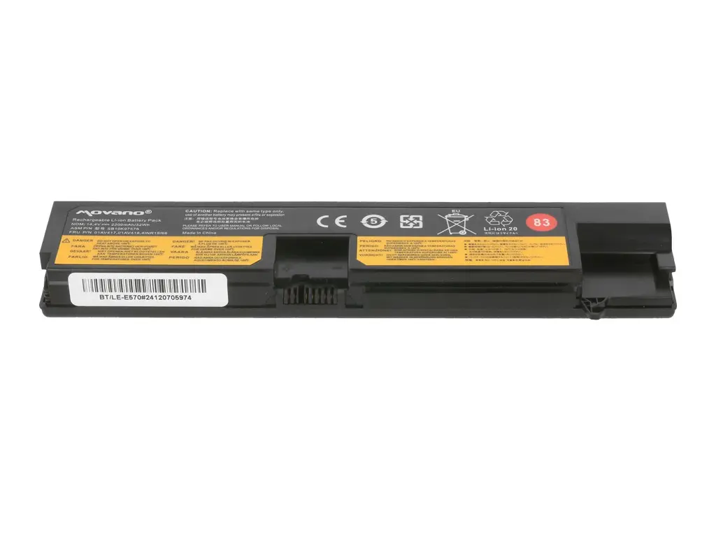 Movano Laptop Battery for Lenovo E570 2200 mAh 32 Wh Photo 3