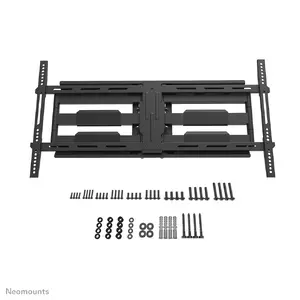 NewStar WL40-550BL18 Pilnas kustības TV sienas stiprinājums 43"-75" ekrāniem melns tērauds