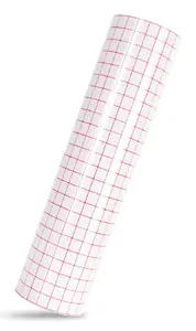 LOKLiK SG-ZYZ-0028-US-L-B2B Termopārneses plēves rullis gluds sarkans balts 300 x 3000 mm