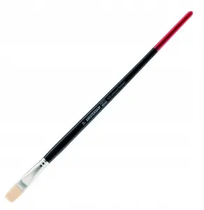 Amsterdam Series 600 Flat Brush Size 14 14 mm Synthetic Bristles