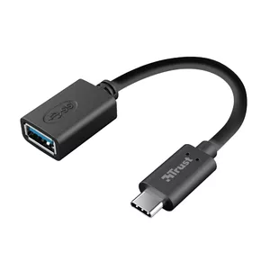 Trust 20967 USB cable 0.09 m USB C USB A Black