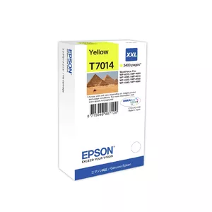 Картридж Epson T7014 XXL размер желтый C13T70144010