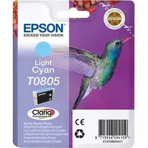 Картридж Epson T0805 7.4 мл Светло-голубой