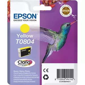 Картридж Epson T0804 Желтый Photo 1