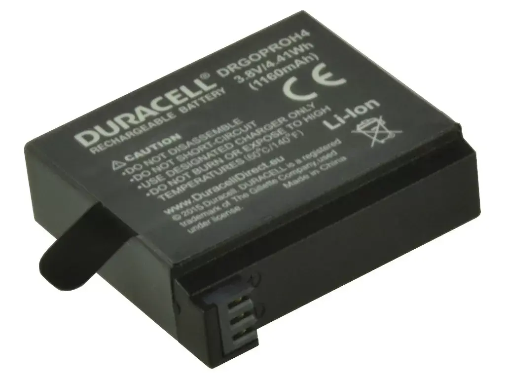 Kameru akumulators Duracell GoPro Hero 4 Photo 3