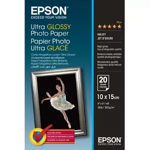 Photo Paper Epson Ultra Glossy 10x15cm 20 Sheets