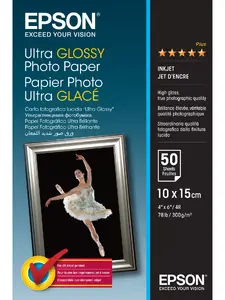 Фотобумага Epson Ultra Glossy 10x15см 50 листов