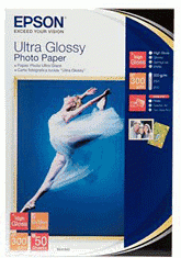 Epson Ultra Glossy Photo Paper 10x15cm 50 Sheets Photo 2