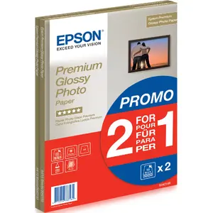 Photo Paper Epson Premium Glossy A4 2x 15 Sheets