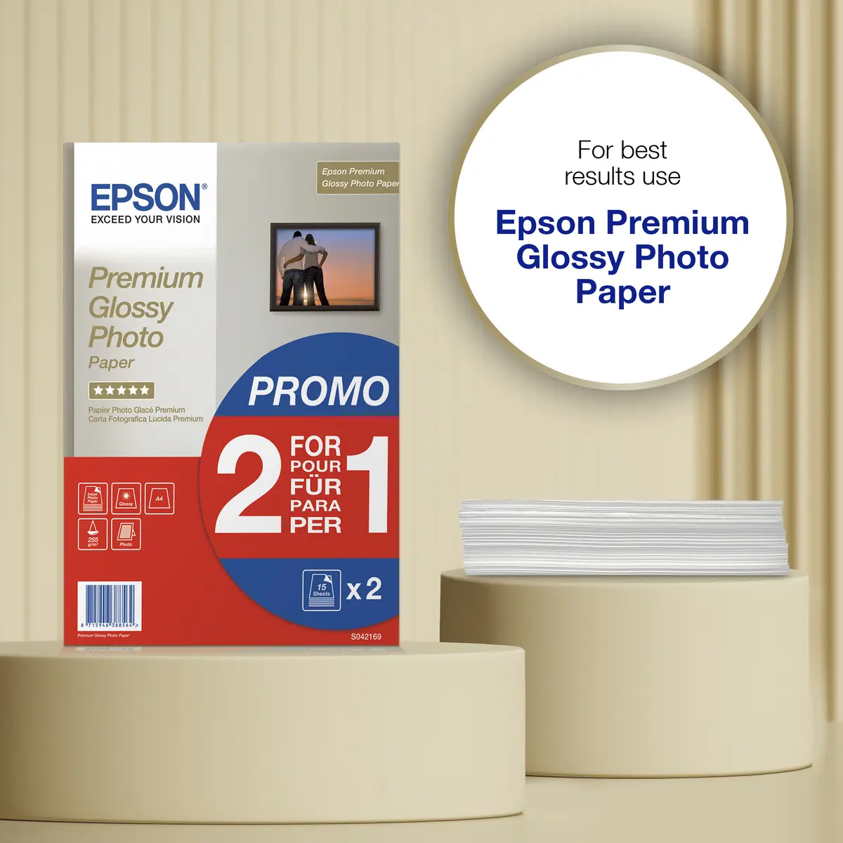 Epson Premium Glossy Photo Paper C13S042169 Photo 5