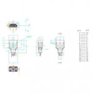 ART KABADA переходник HDMI → micro‑HDMI KABADA HDMI/HDMI AL-OEM-53 Photo 3