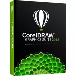 Corel CorelDRAW Graphics Suite 2018 1 license(s) Renewal 1 year(s)