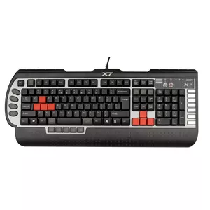 Клавиатура A4Tech X7-G800 Gaming PS/2 QWERTY Турецкая Черная
