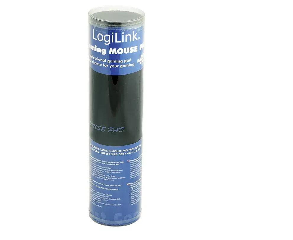 LOGILINK Mousepad XXL Black Photo 2