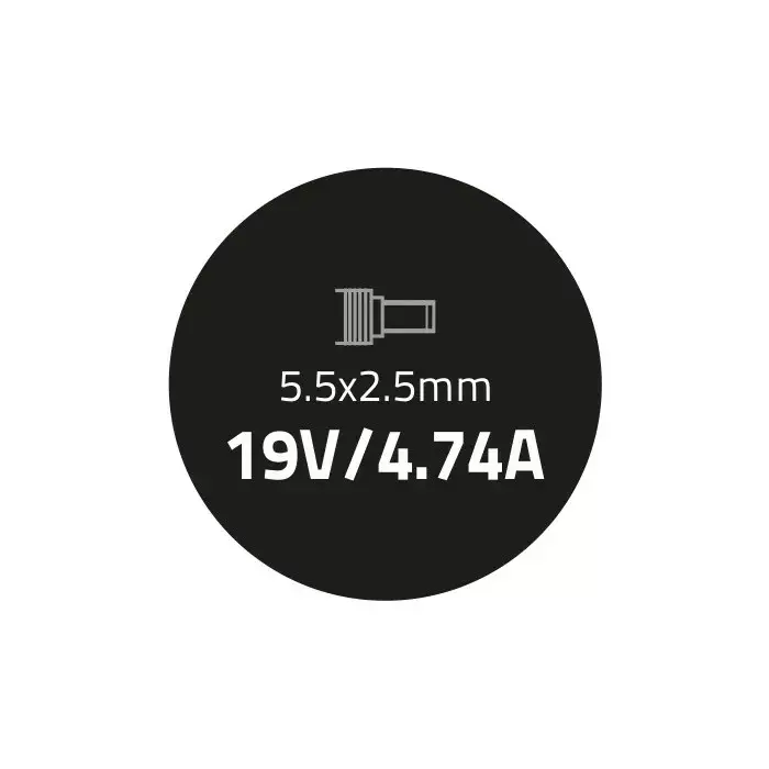 QOLTEC 50071.90W адаптер питания для ноутбука Photo 3