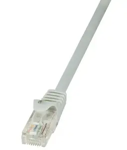 Сетевой кабель LogiLink 10м RJ45 CAT 5e серый U/UTP штекер-штекер