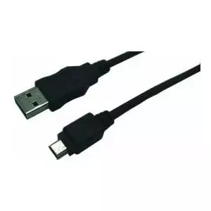 LogiLink CU0014 USB cable 1.8 m USB 2.0 USB A Mini-USB B Black