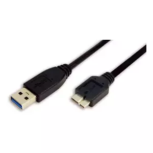 USB Cable, LogiLink 1m USB 3.0, USB 3.2 Gen 1, USB A to Micro-USB B