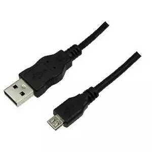 USB kabelis LogiLink 0.60m USB A-USB Micro B