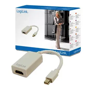 LOGILINK Mini DisplayPort uz HDMI CV0036A adapters Photo 2