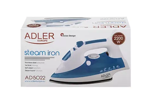 Утюг Dry & Steam Adler AD 5022 Photo 2