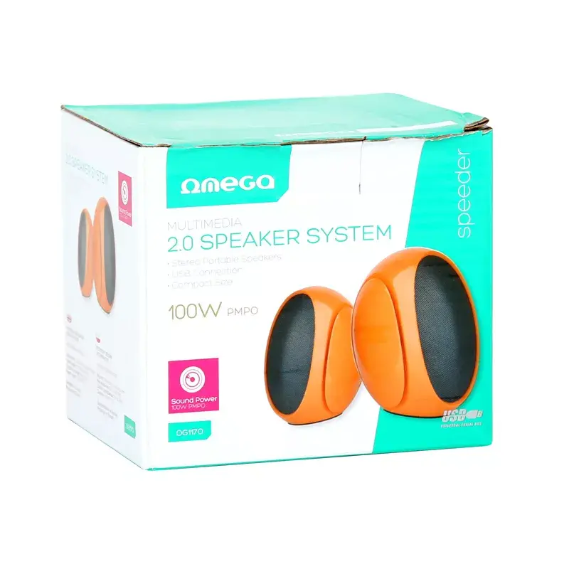 OMEGA OG117O wired 2.0 loudspeaker 6 W Photo 2