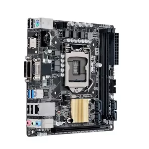 Motherboard ASUS H110I-Plus mini ITX — Intel H110, LGA 1151, 2x DIMM, DDR4, 32 GB, 1x PCIe x16, SATA III, Gigabit LAN