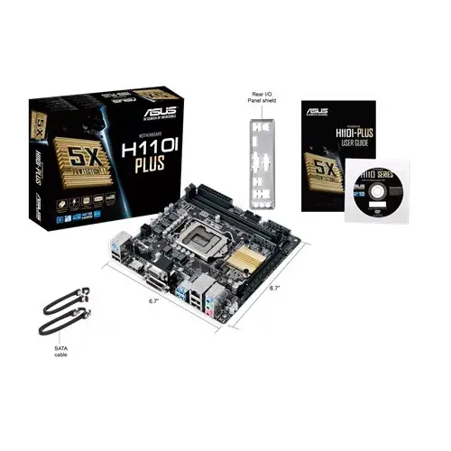 ASUS H110I-Plus mini ITX motherboard Photo 4