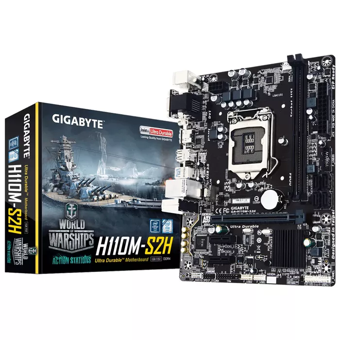 GIGABYTE GA-H110M-S2H Photo 1