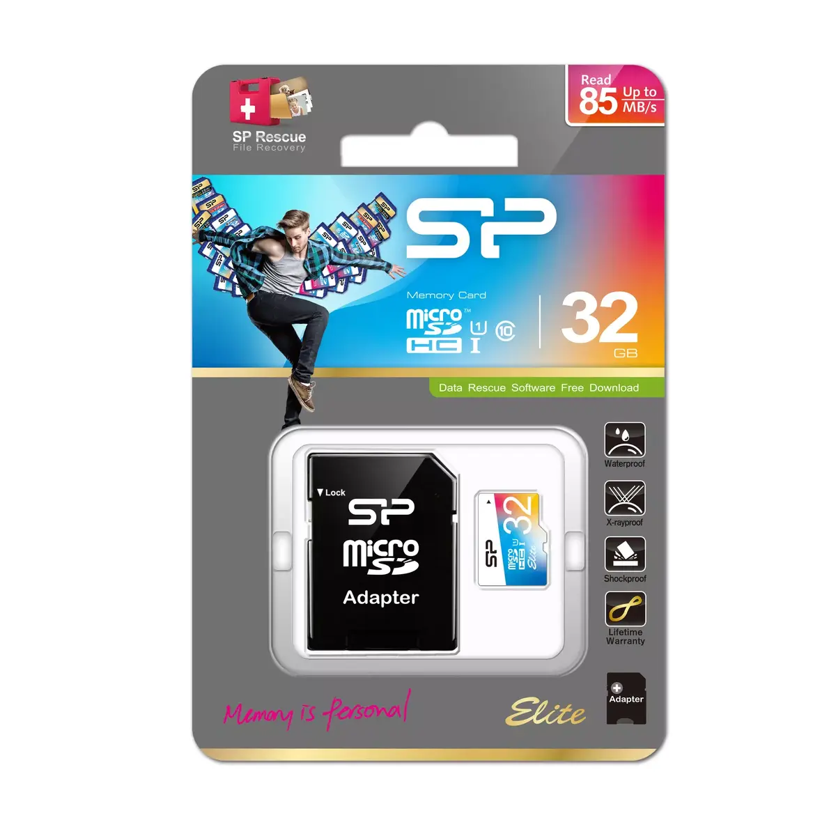 Silicon Power Elite MicroSDHC 32 ГБ UHS‑I Photo 3