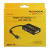 Cable DeLOCK 0.16m DisplayPort/VGA + HDMI + DVI Photo 2