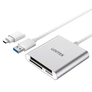 Card Reader UNITEK Y-9313D USB 3.2 Gen 1 Type-A Silver