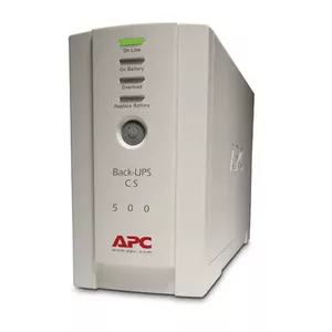 UPS APC Back-UPS 500VA/300W Tower 230V 4x IEC C13
