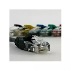 Network Cable NetRack Patchcord UTP Cat.5e 0.5m Black
