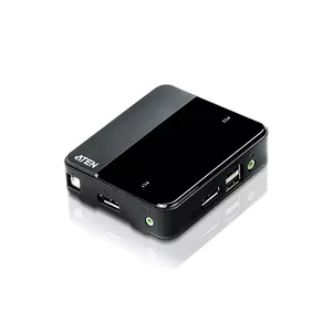 KVM переключатель ATEN 2-Port USB 4K DisplayPort 1.2 CS782DP-AT